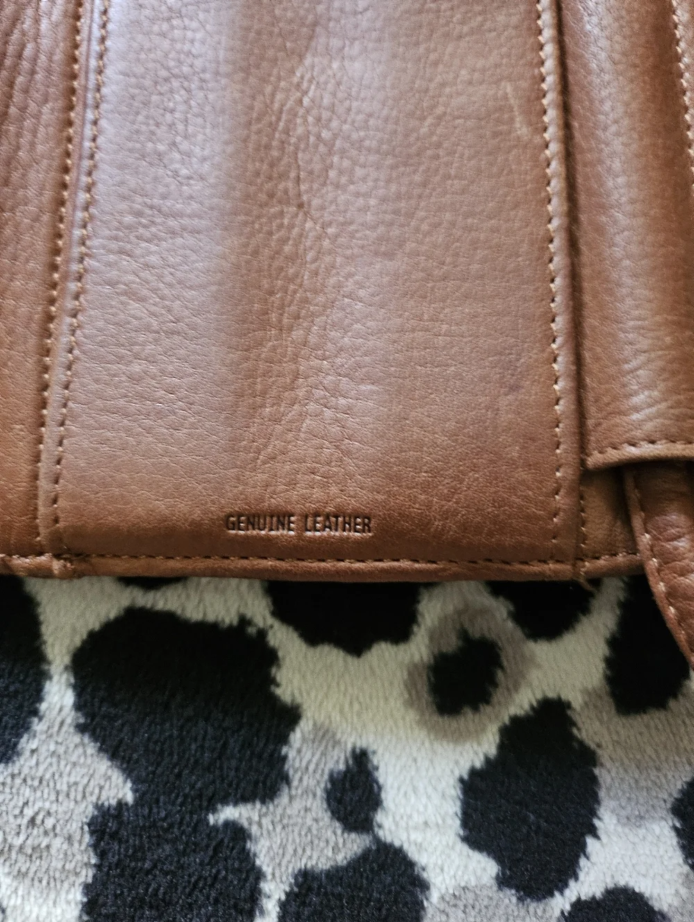 Vintage Fossil Leather Tan Brown Crossbody Bag Snap Closure, Cottagecore Boho